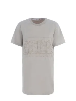 GCDS Logo Patch T-shirt Dress