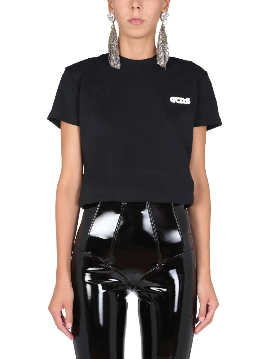 GCDS Logo Patch T-Shirt