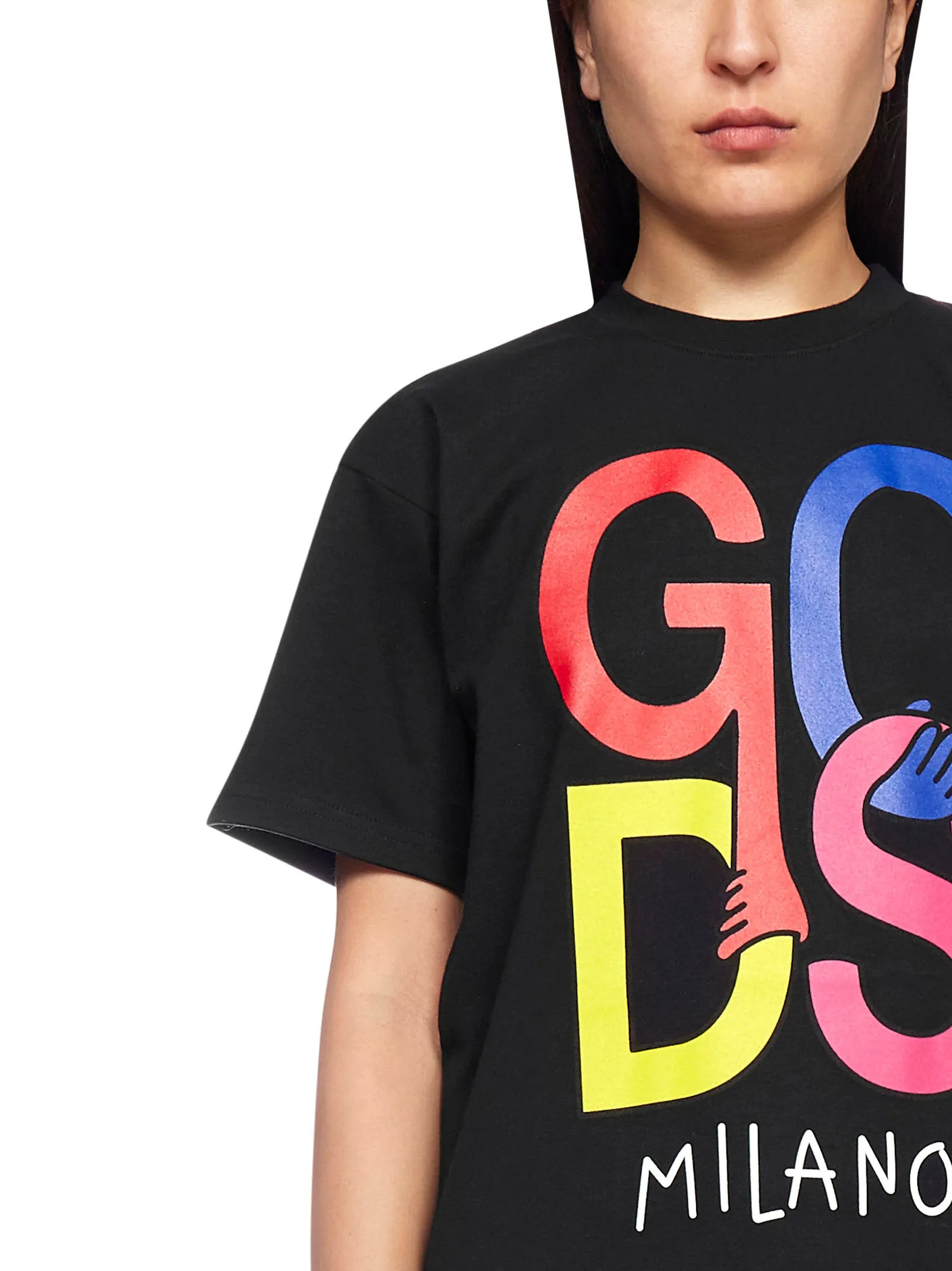 GCDS Logo Printed T-Shirt