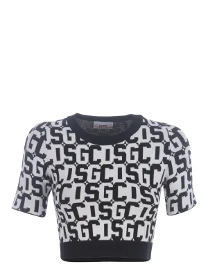 GCDS Monogram Cropped Top