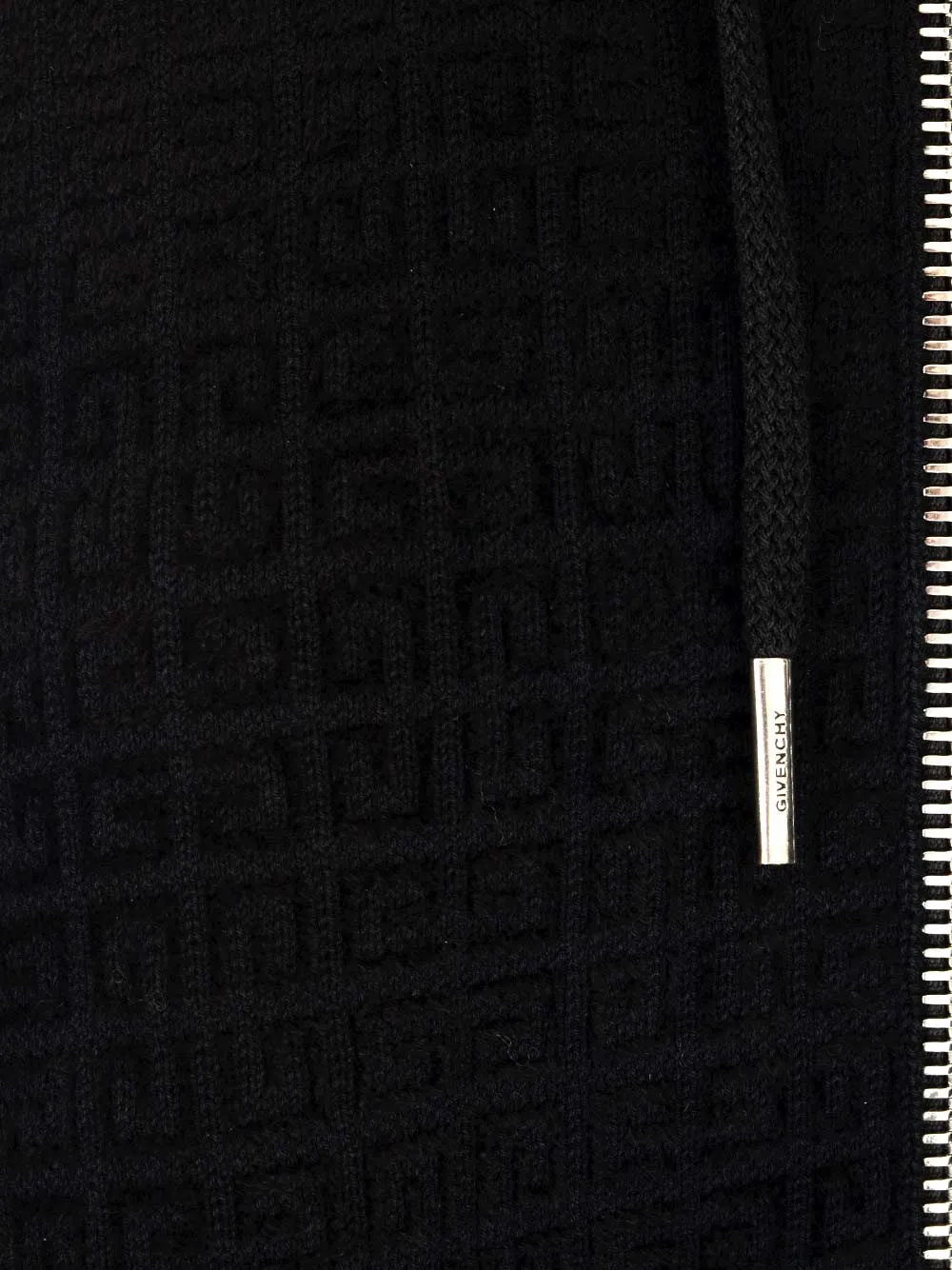 Givenchy 4G Motif Zip-Up Hoodie
