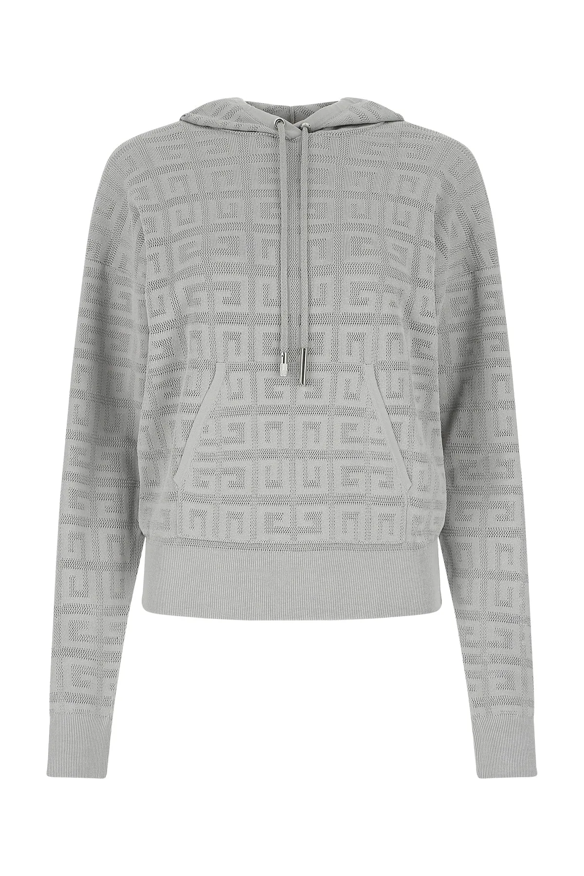 Givenchy 4G-Patterned Drawstring Hoodie