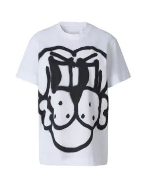 Givenchy Dog Printed Crewneck T-Shirt