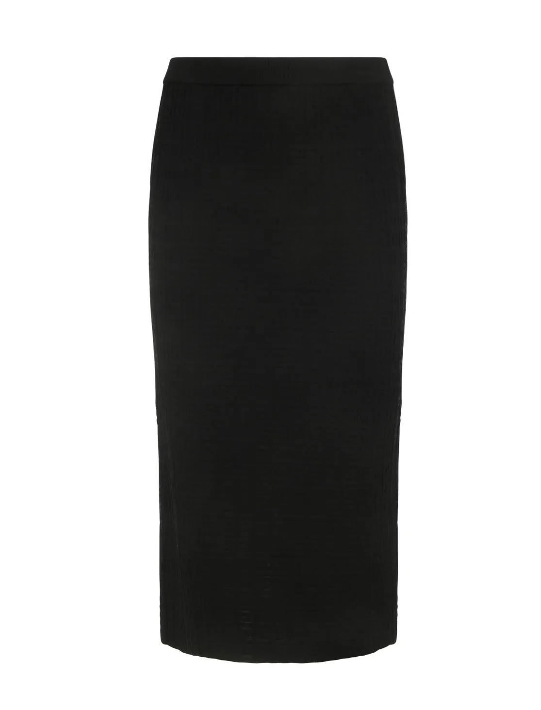Givenchy Logo Motif Midi Skirt