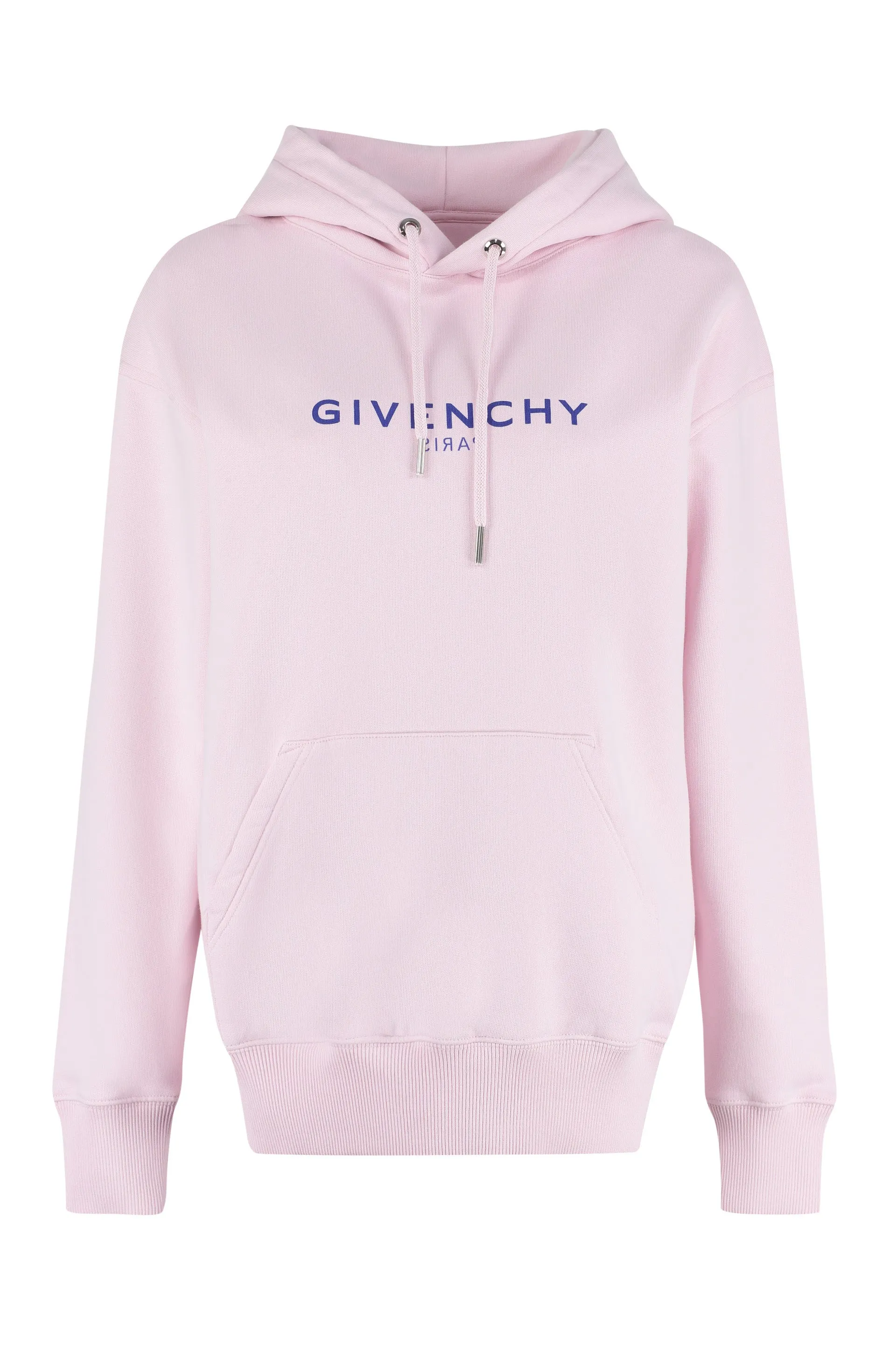 Givenchy Logo Printed Drawstring Hoodie
