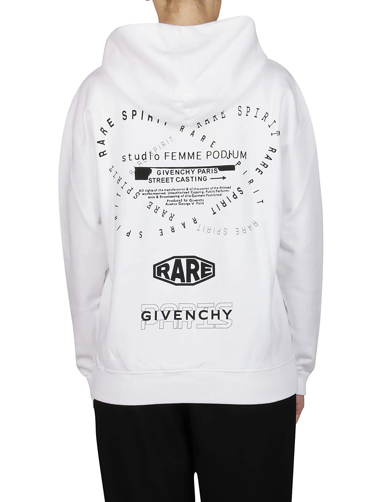 Givenchy Logo Printed Hoodie