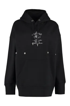 Givenchy Logo Printed Oversized Hoodie