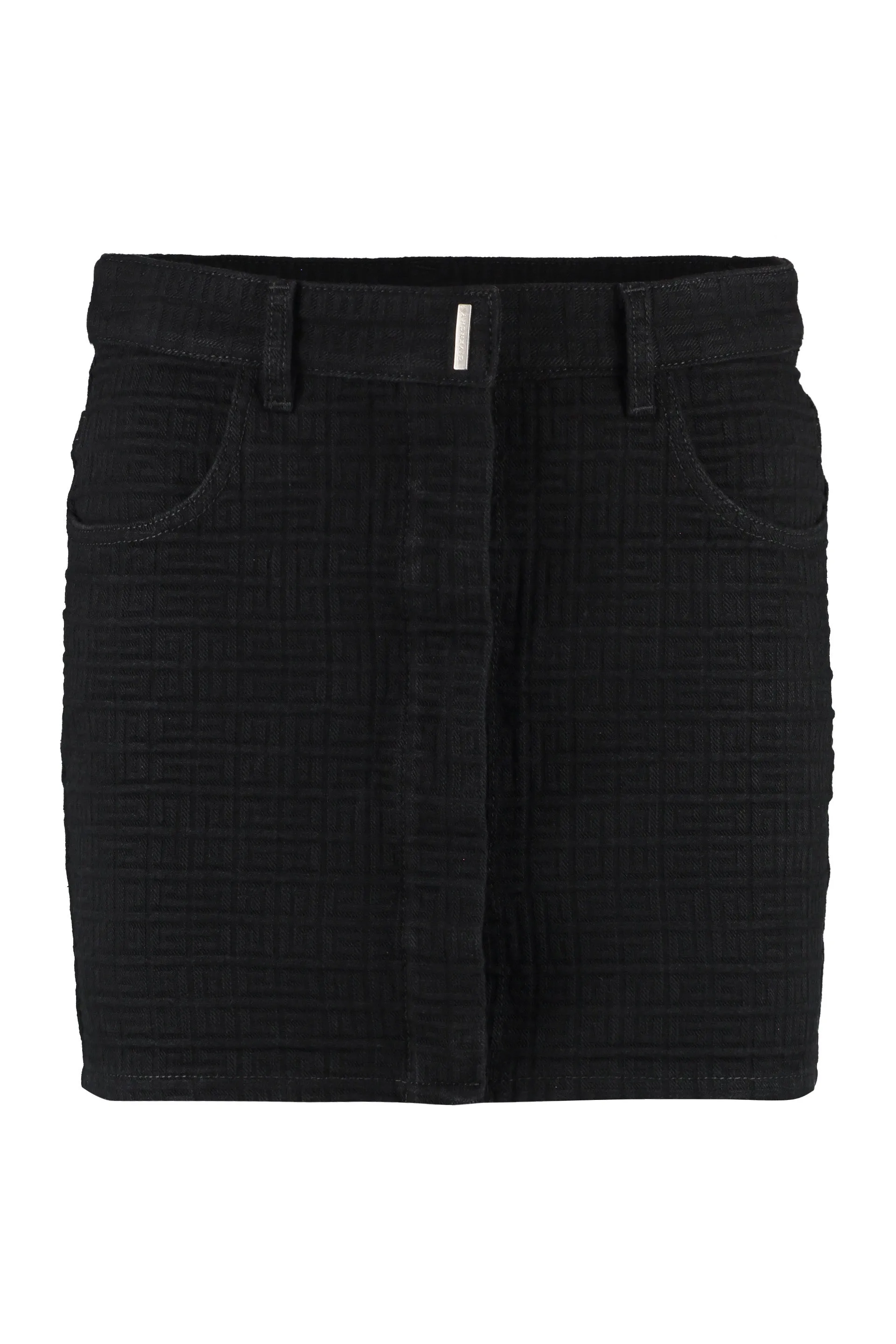 Givenchy Mid-Rise Monogram Mini Skirt