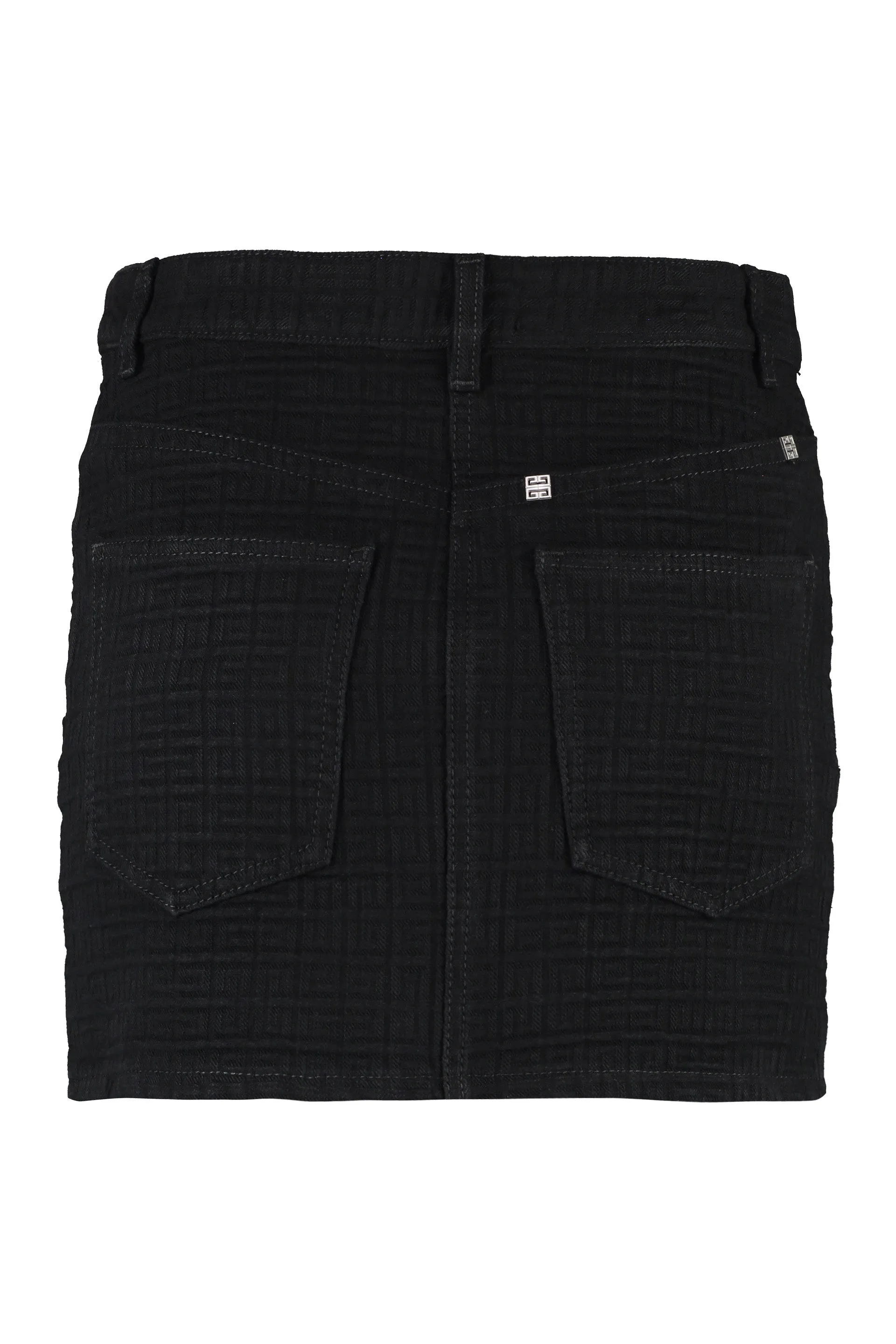 Givenchy Mid-Rise Monogram Mini Skirt