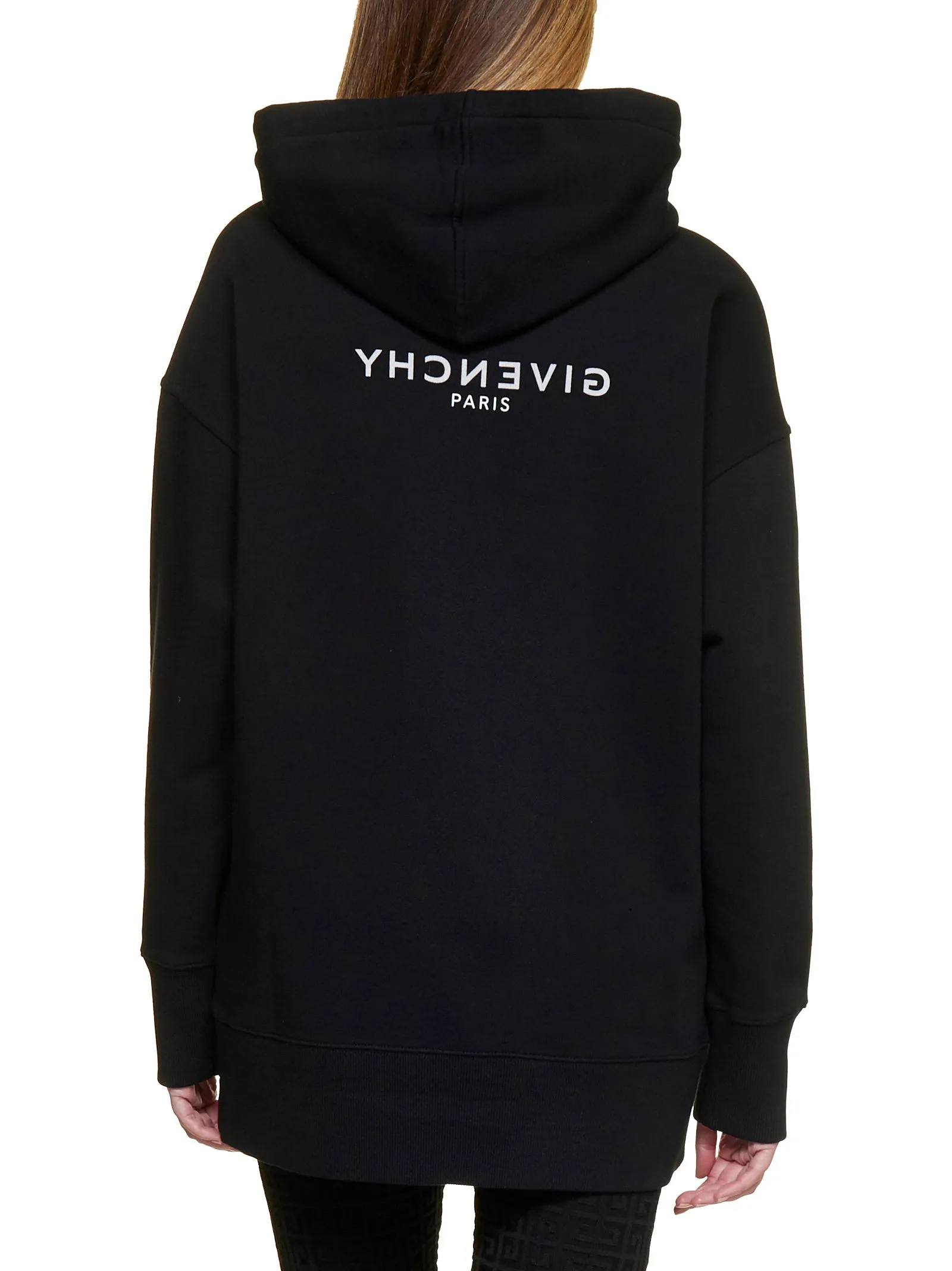 Givenchy Reverse-Effect Oversized Hoodie