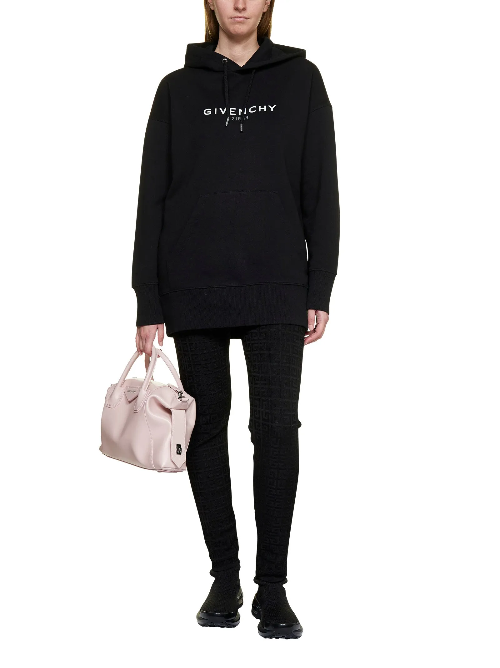 Givenchy Reverse-Effect Oversized Hoodie