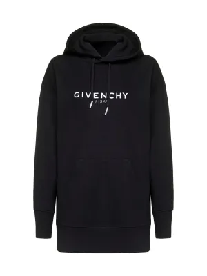 Givenchy Reverse-Effect Oversized Hoodie