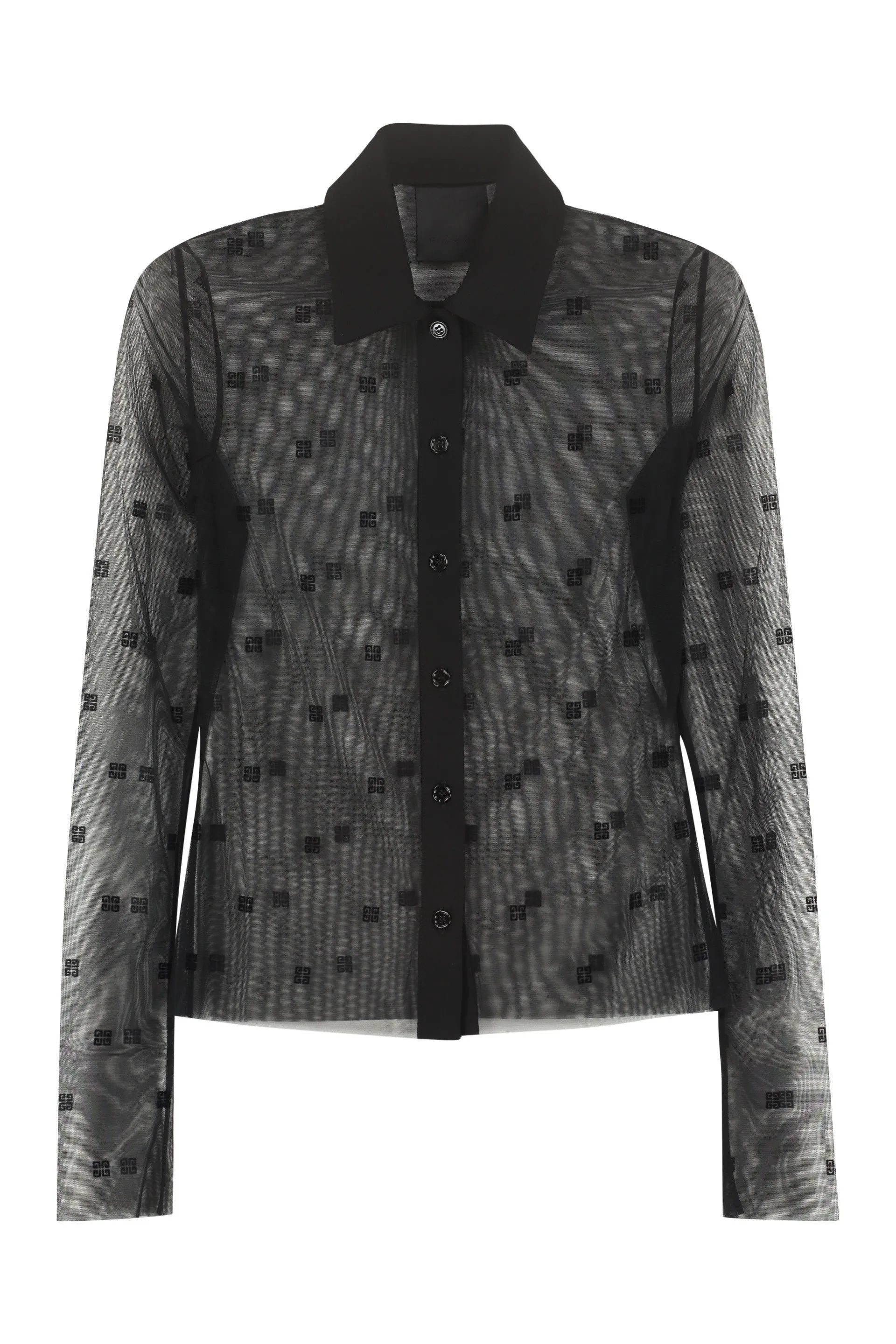 Givenchy Tulle 4G Patterned Shirt