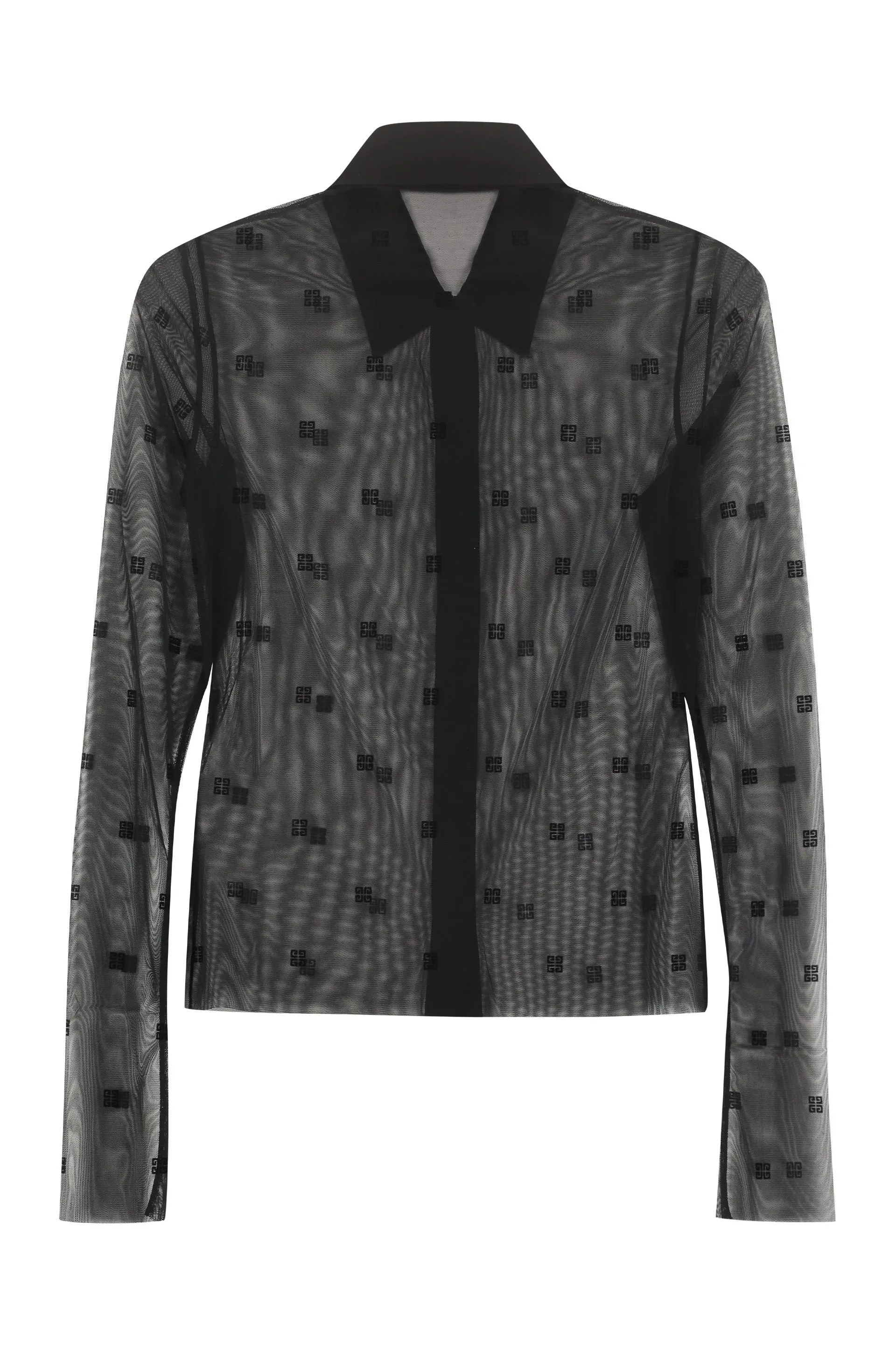 Givenchy Tulle 4G Patterned Shirt