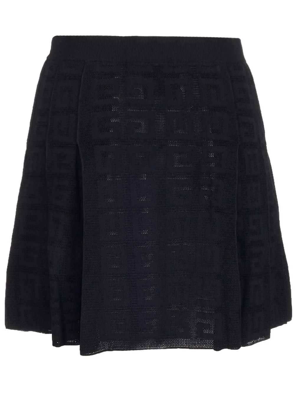 Givenchy4G Pleated Mini Skirt