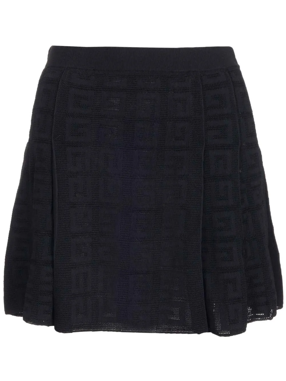 Givenchy4G Pleated Mini Skirt