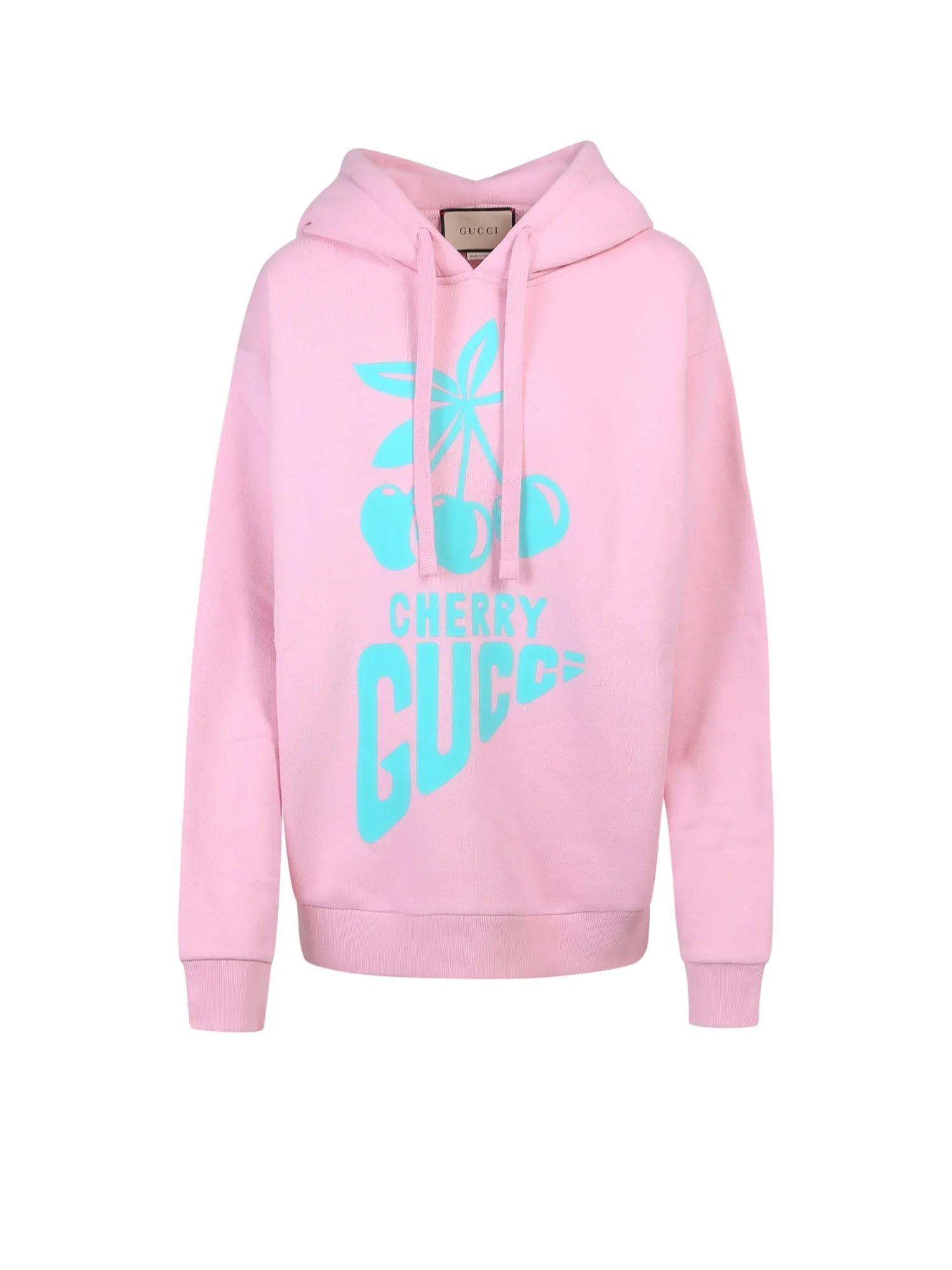 Gucci Cherry Printed Oversized Hoodie