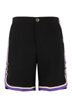 Gucci Contrasting Side-Stripe Shorts