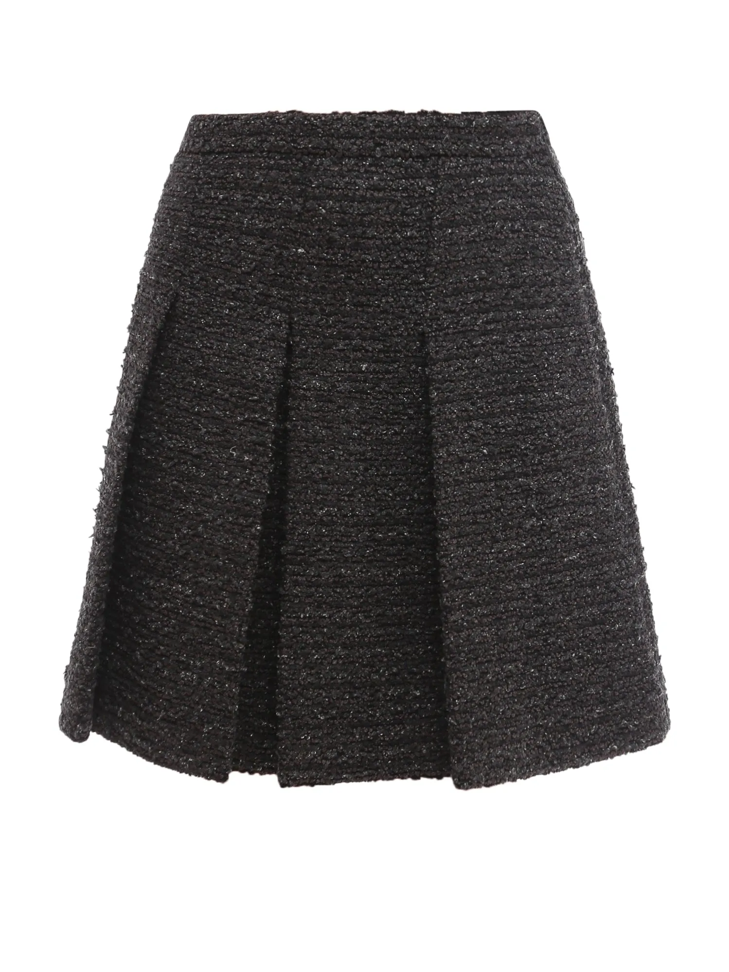 Gucci Tweed Pleated Mini Skirt