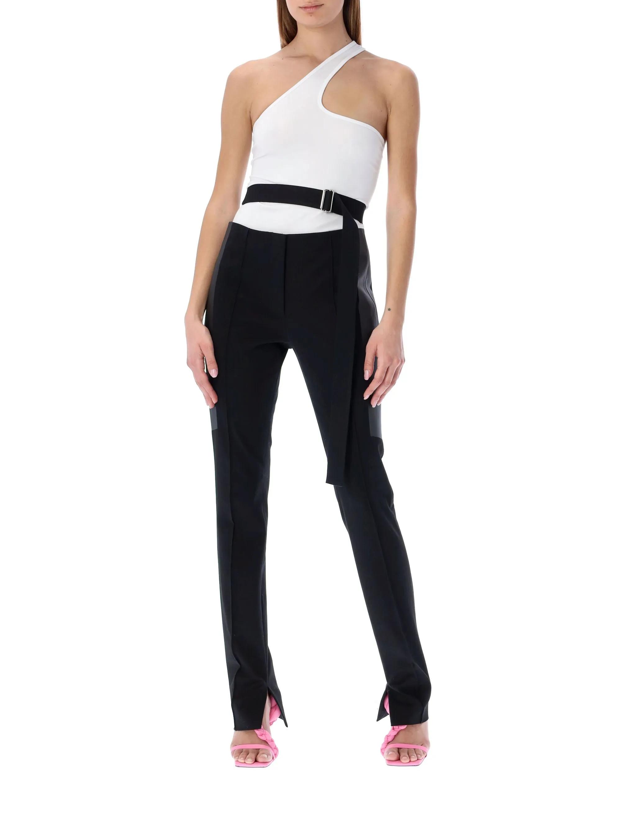Helmut Lang One Shoulder Tank Top
