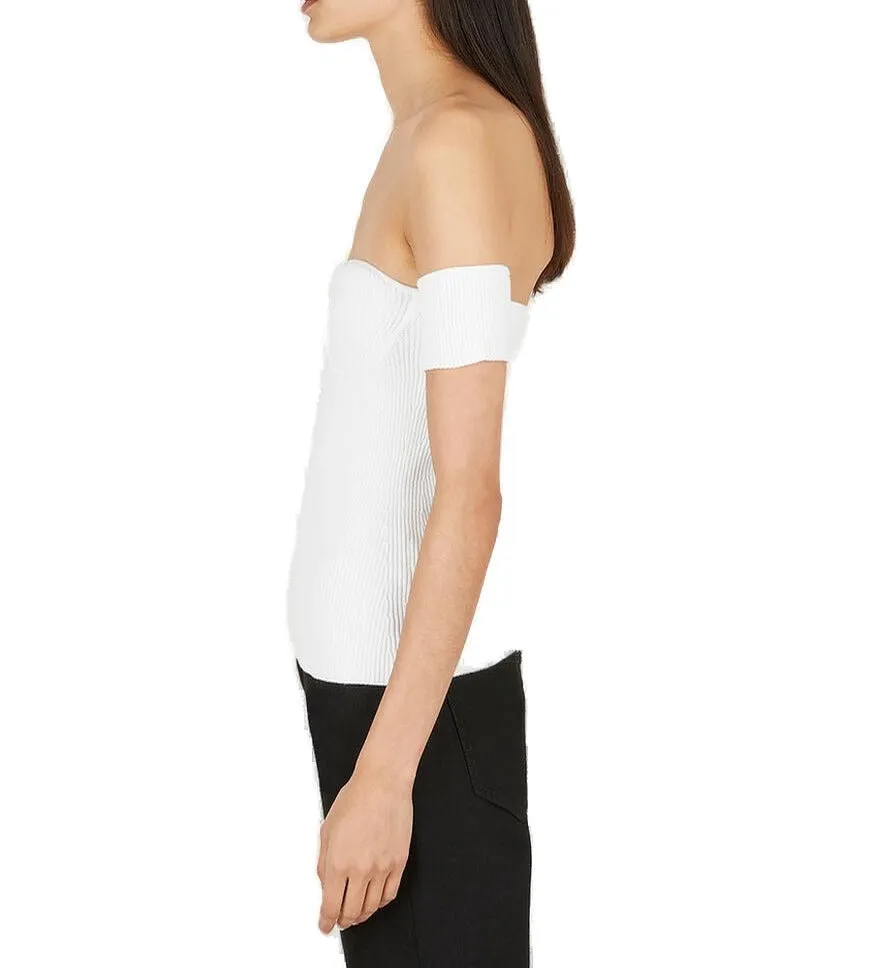 Helmut Lang Ribbed Contour Top