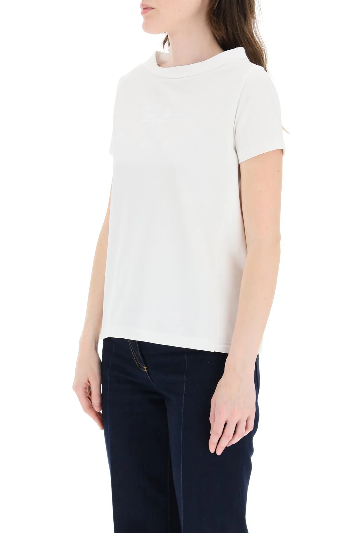 Herno Logo Flocked T-Shirt