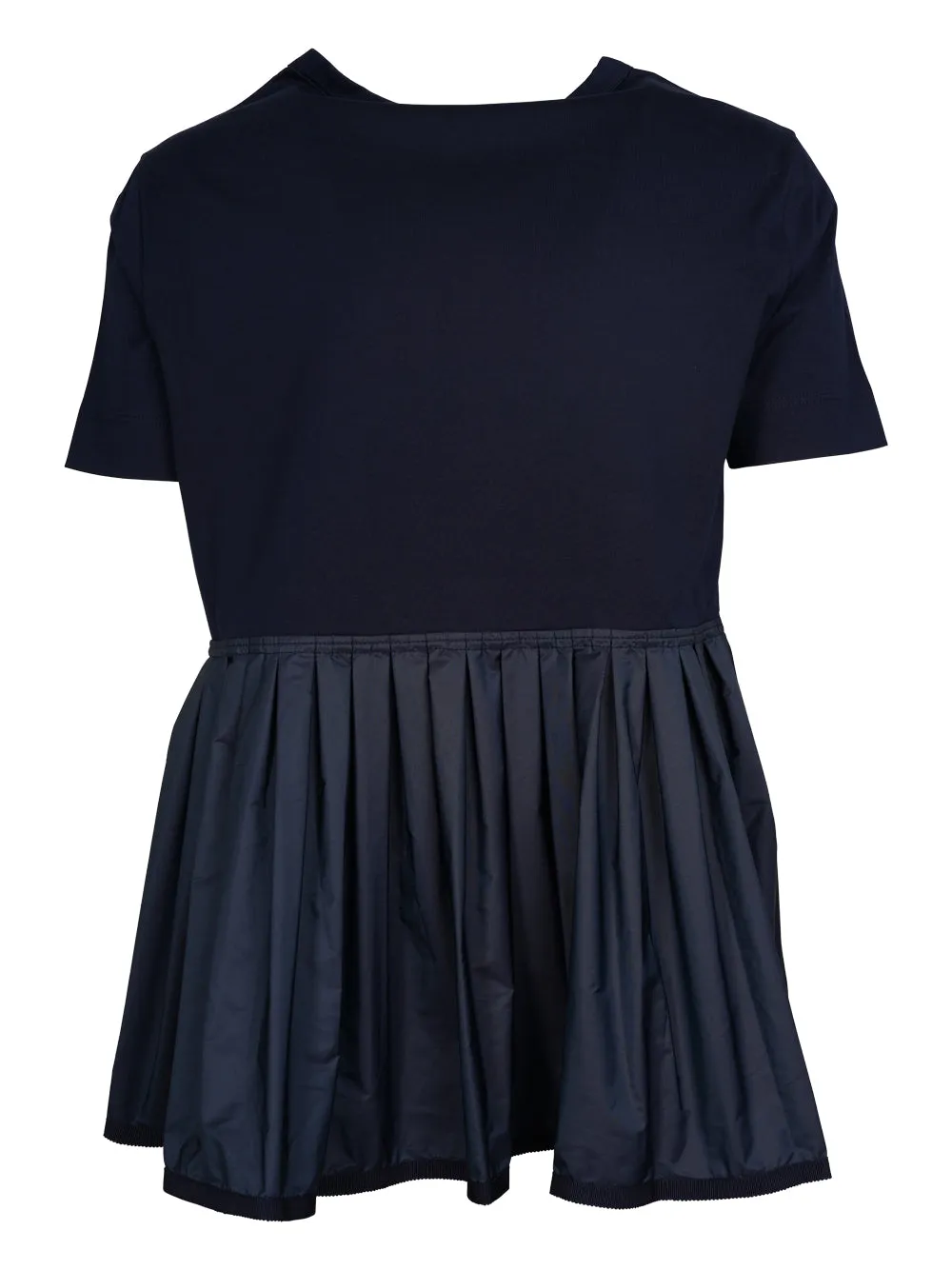 Herno Ruffle-Hem Crewneck T-Shirt