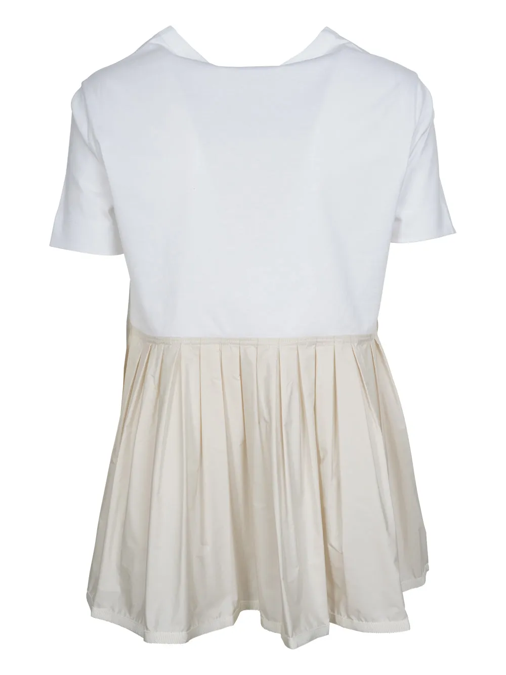 Herno Ruffle-Hem Crewneck T-Shirt
