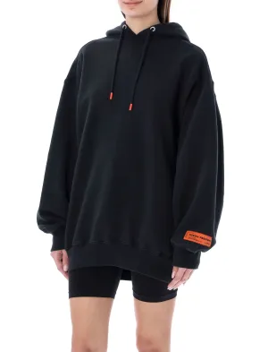 Heron Preston Logo Patch Drawstring Hoodie
