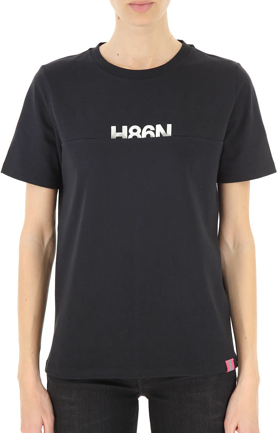 Hogan Logo Print Crewneck T-Shirt