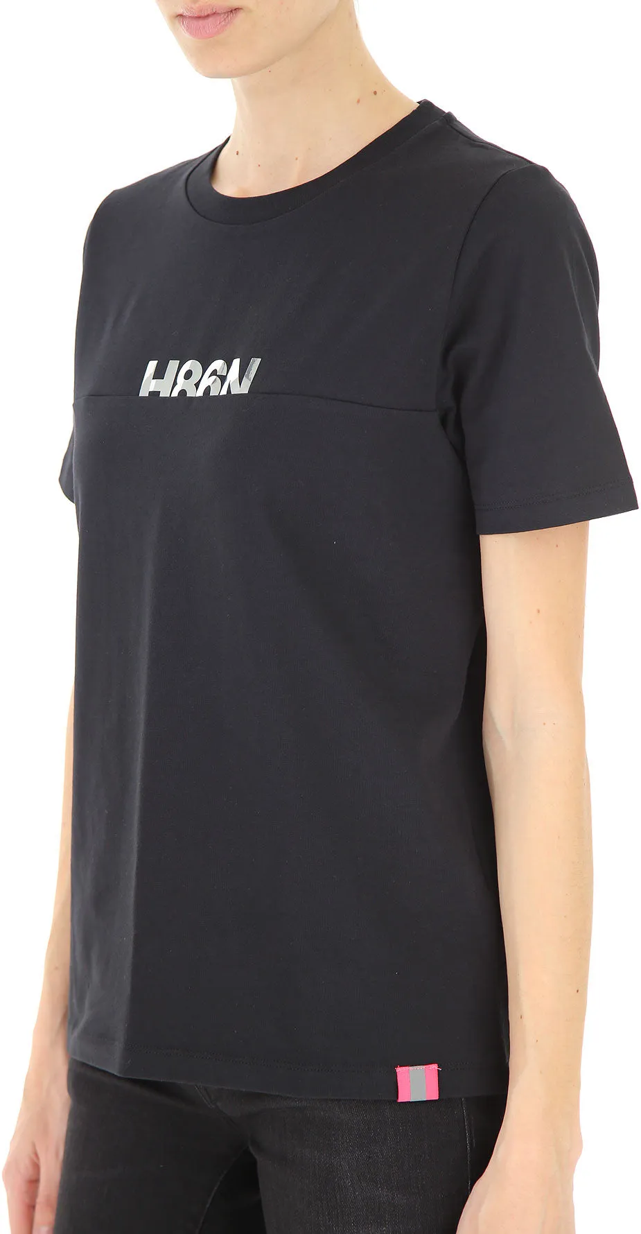 Hogan Logo Print Crewneck T-Shirt