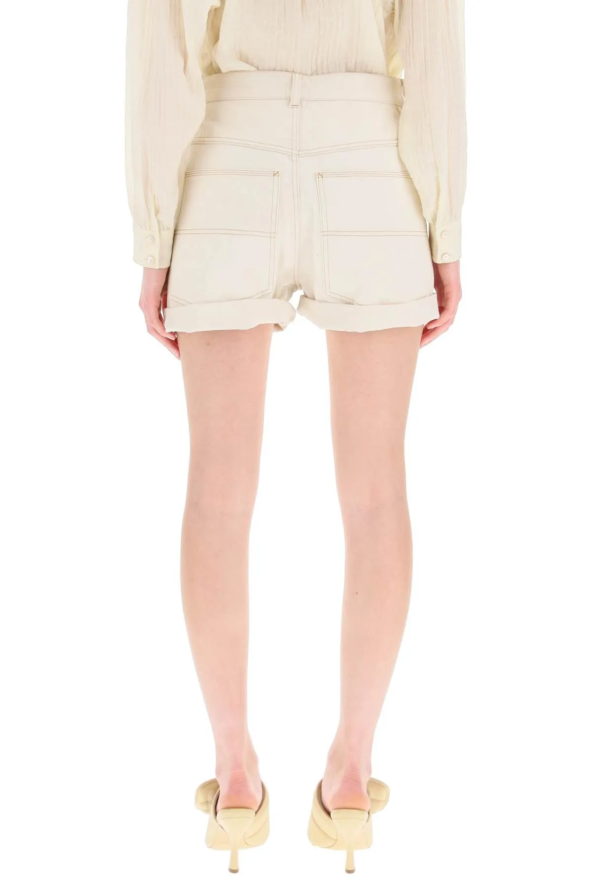 Isabel Marant Button Detailed Shorts