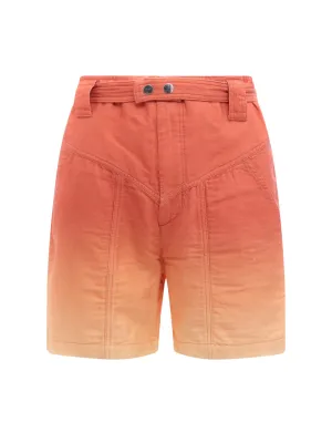 Isabel Marant Kaynetd Tie Dye High Waisted Shorts