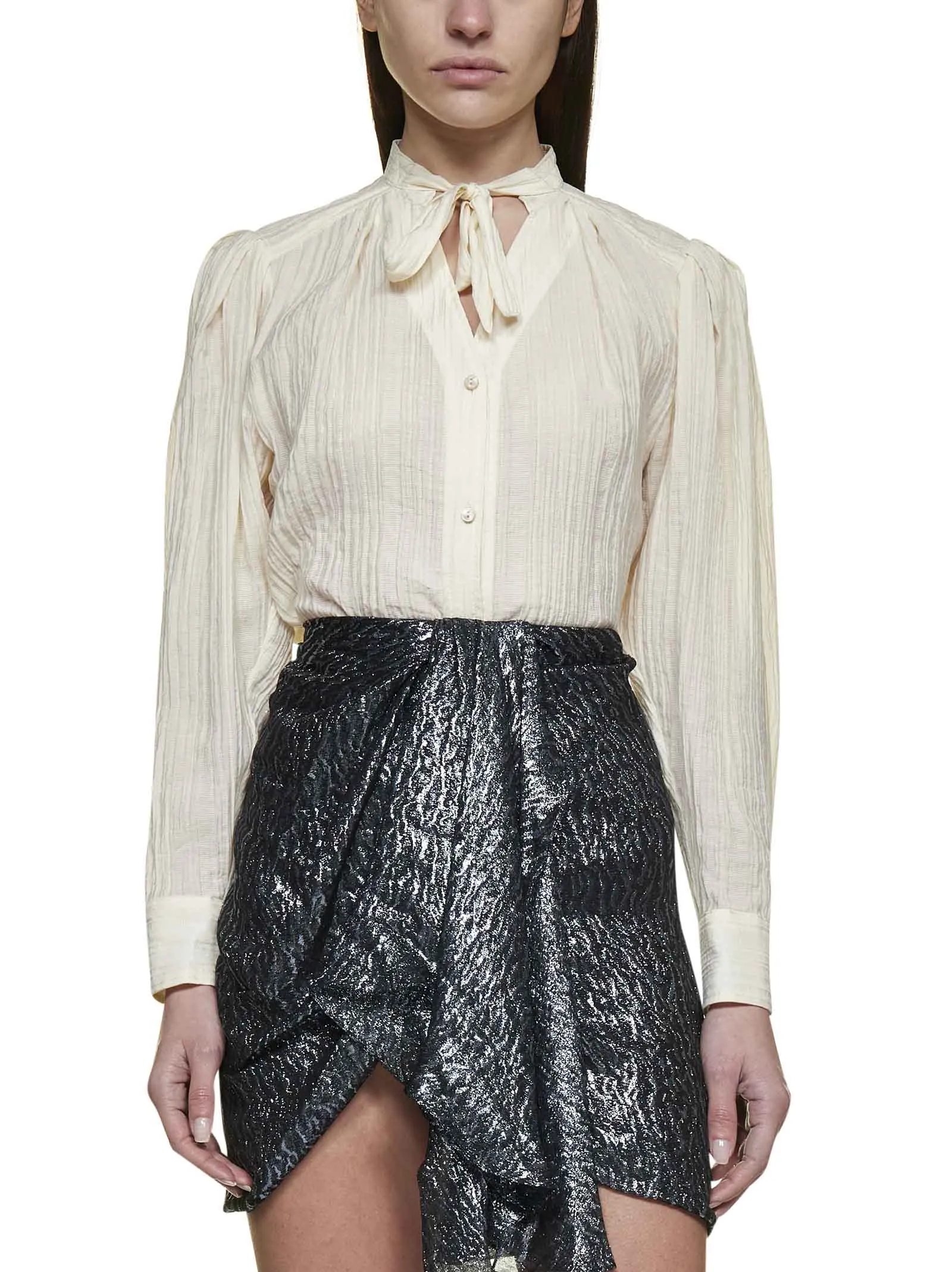 Isabel Marant Ruffle Detailed Skirt