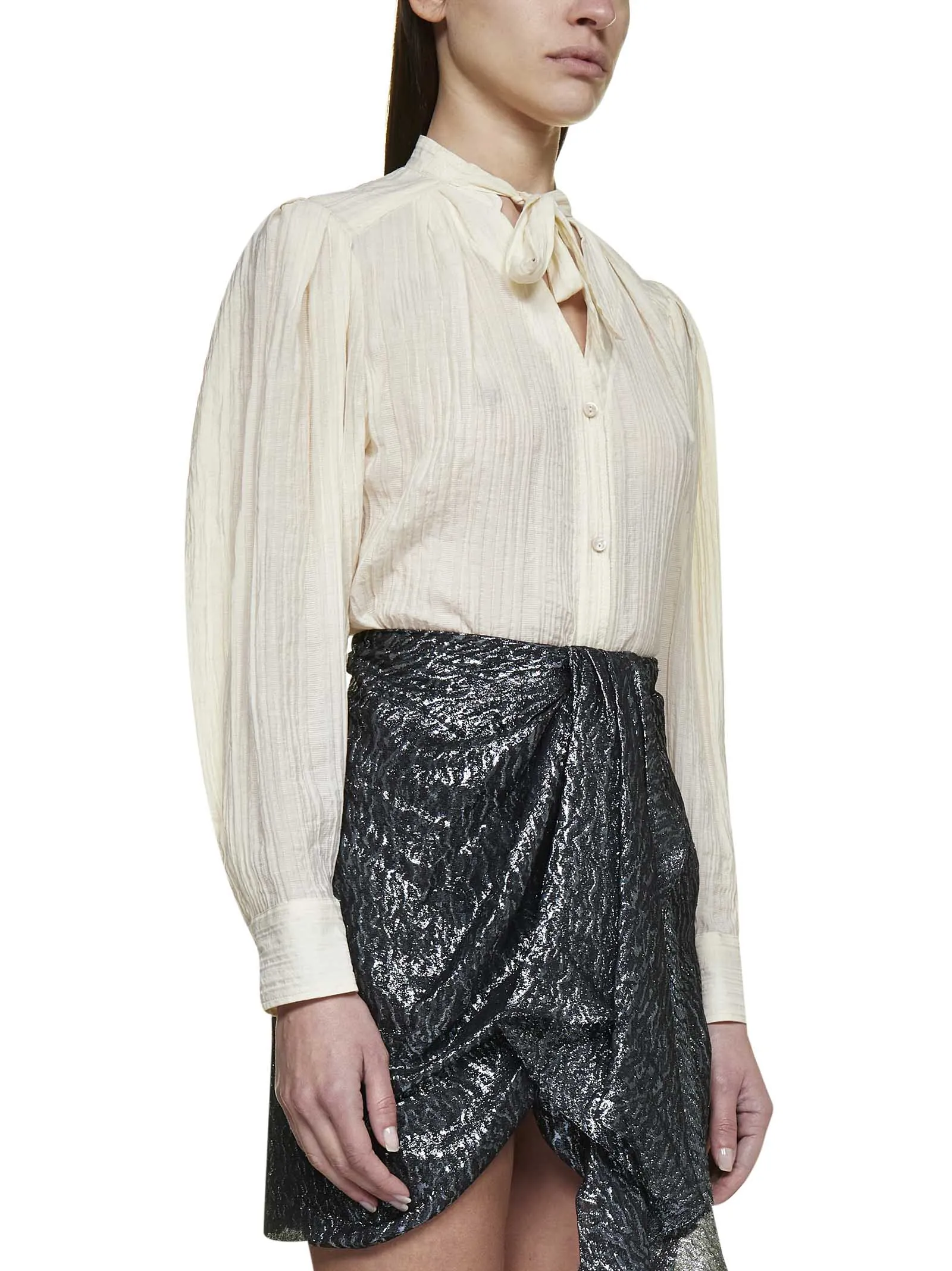 Isabel Marant Ruffle Detailed Skirt