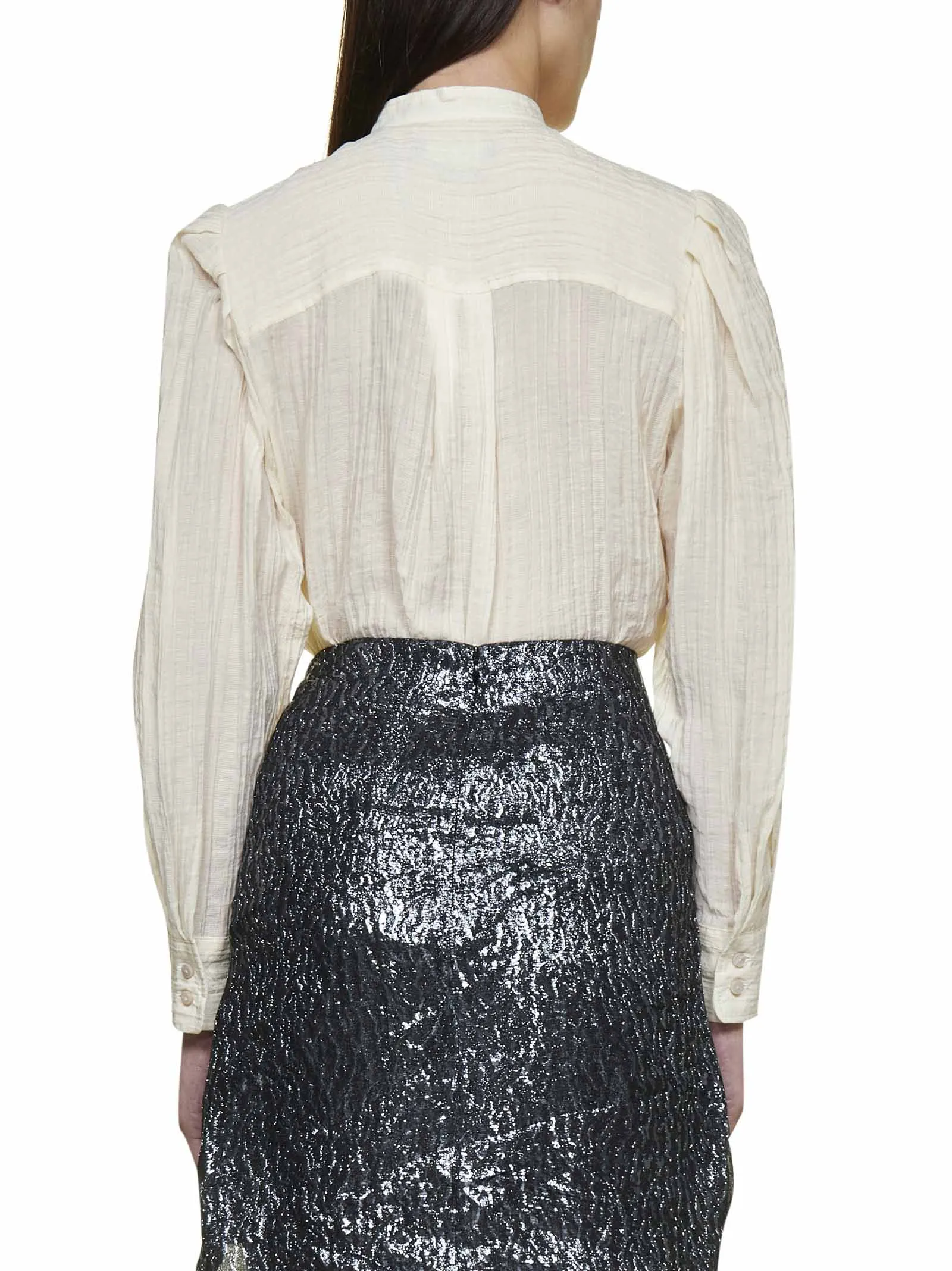 Isabel Marant Ruffle Detailed Skirt