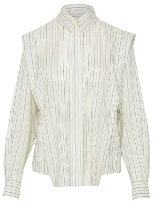 Isabel Marant Sotalki Buttoned Striped Shirt