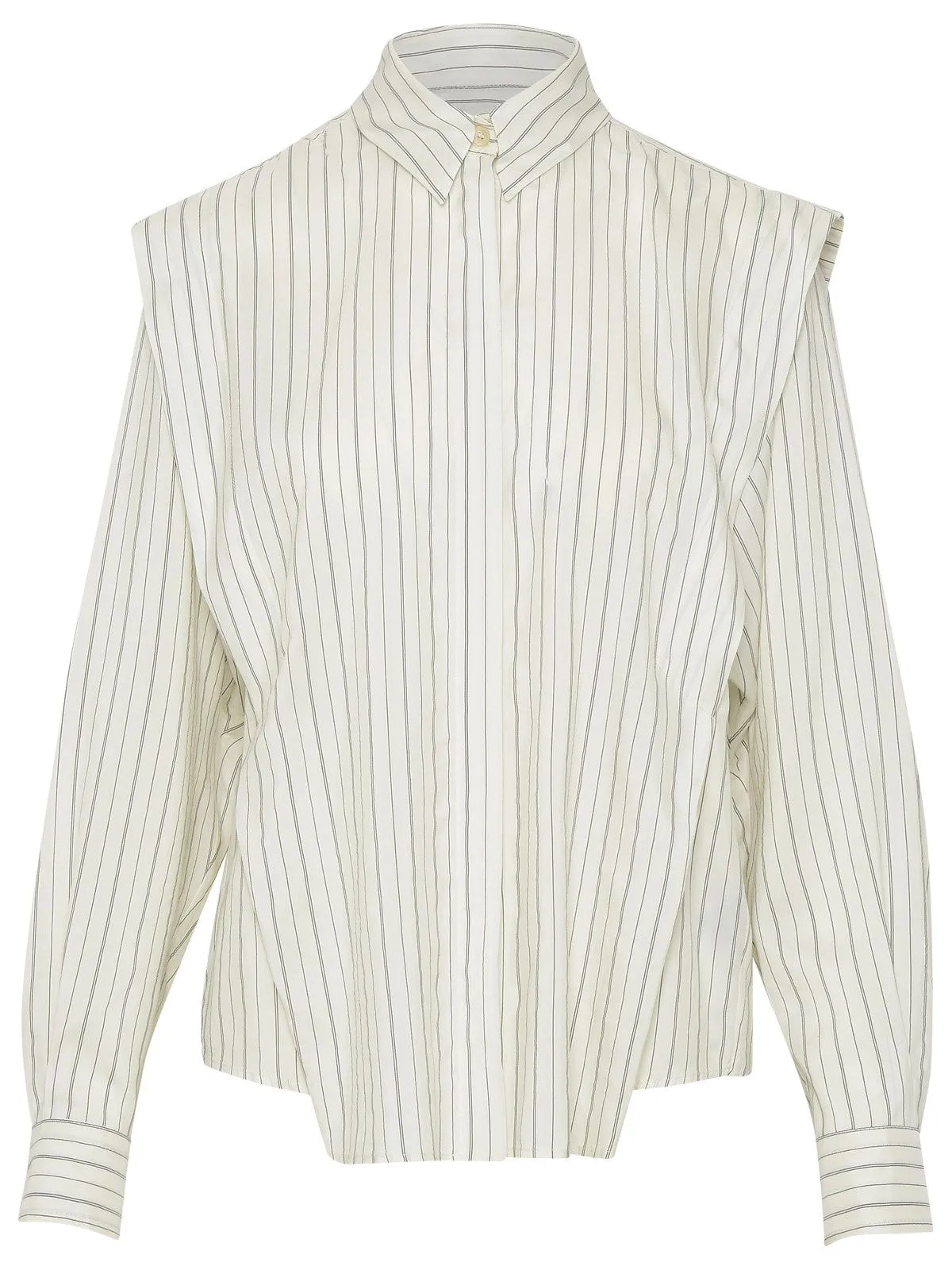 Isabel Marant Sotalki Buttoned Striped Shirt