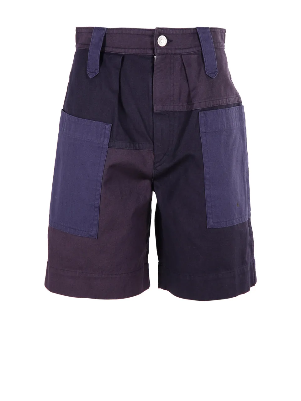 Isabel Marant toile Patchwork Shorts
