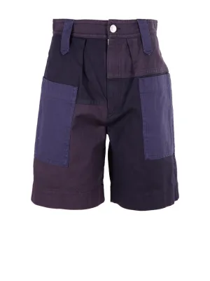 Isabel Marant toile Patchwork Shorts