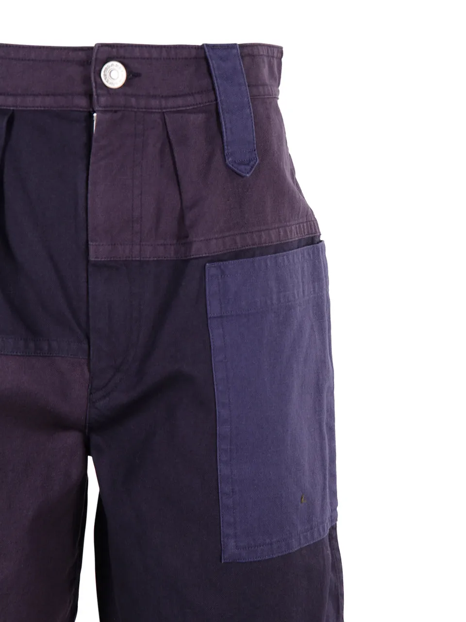 Isabel Marant toile Patchwork Shorts