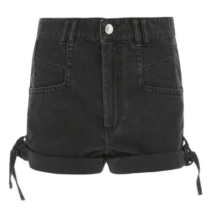 Isabel Marant Turn-Up Brim Denim Shorts