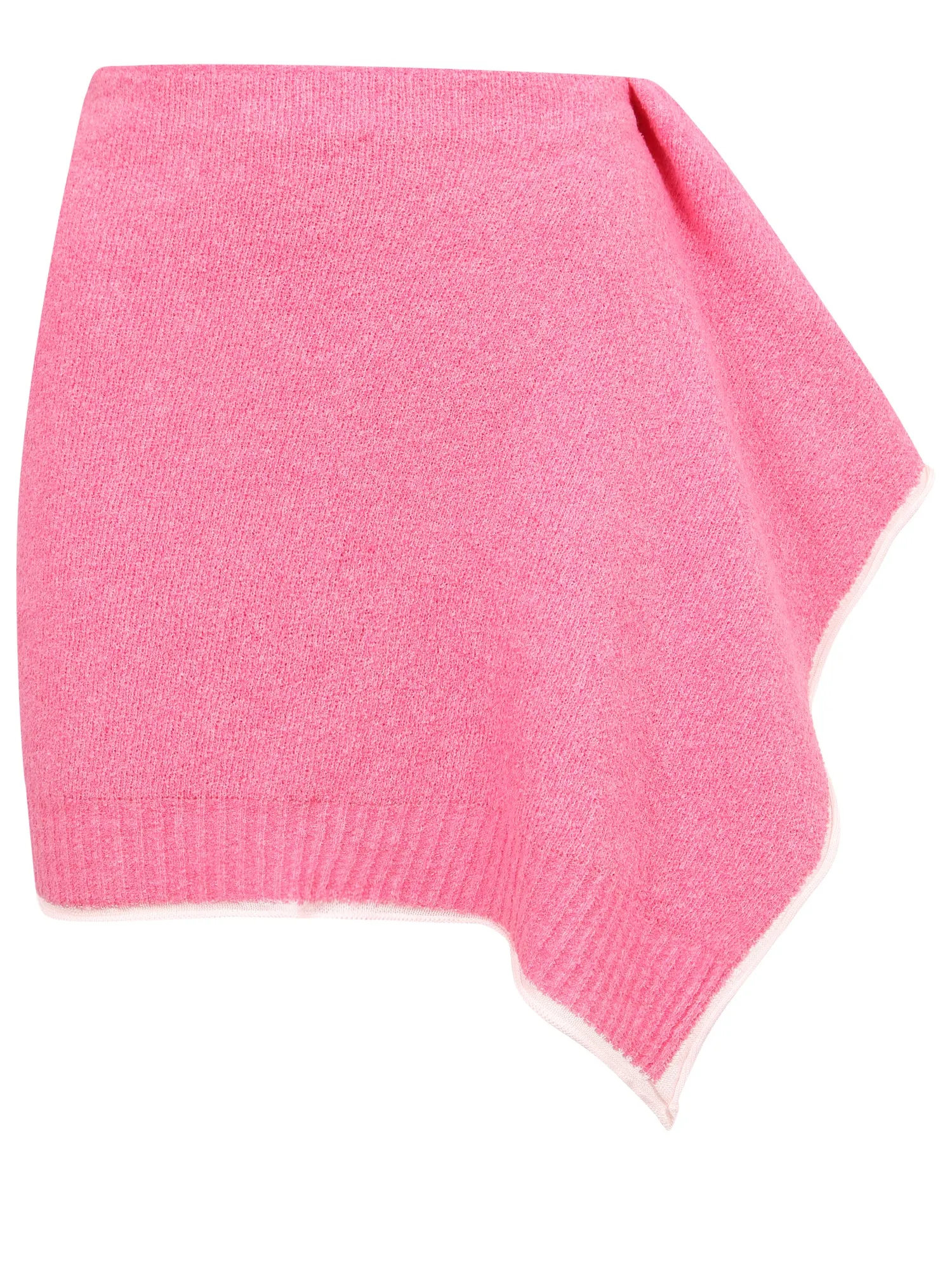 Jacquemus Asymmetrical Hem High Waist Skirt