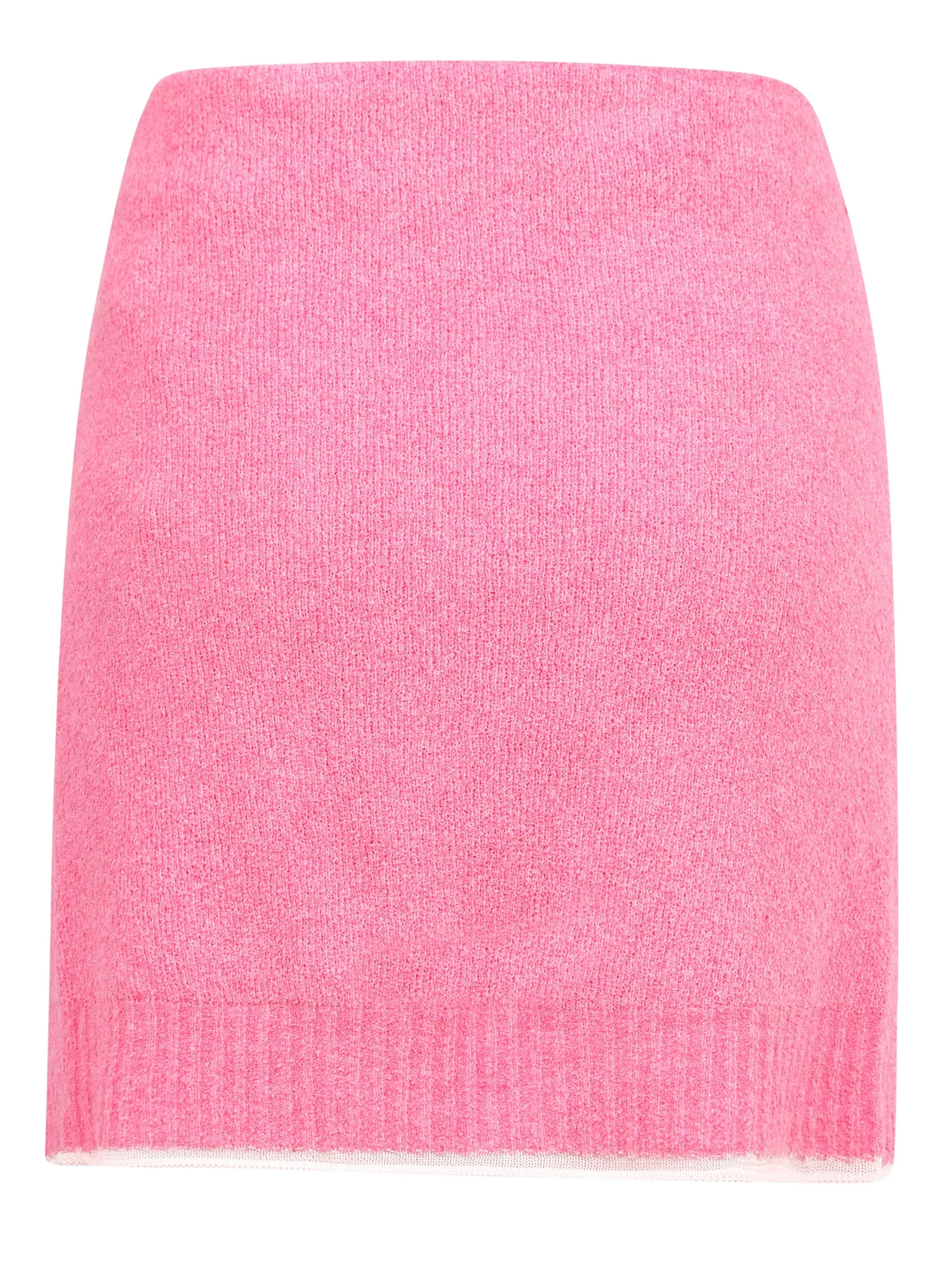 Jacquemus Asymmetrical Hem High Waist Skirt
