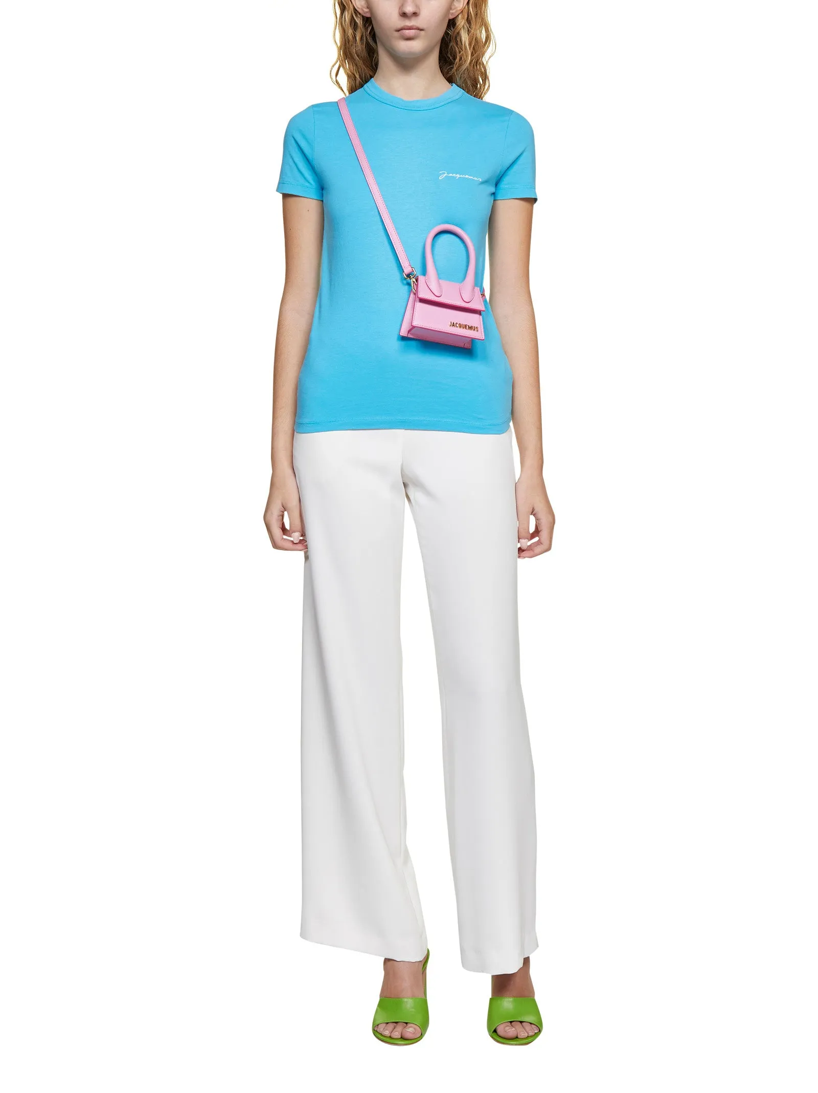 Jacquemus Logo Embroidered Crewneck T-Shirt