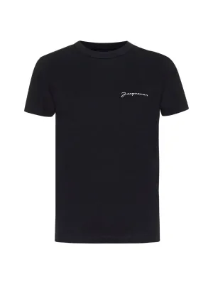 Jacquemus Logo Embroidered Crewneck T-Shirt