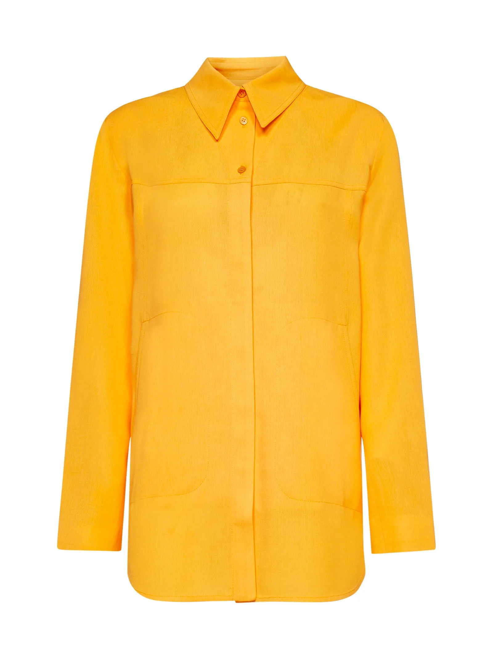 Jacquemus Long Sleeved Back Slit Shirt