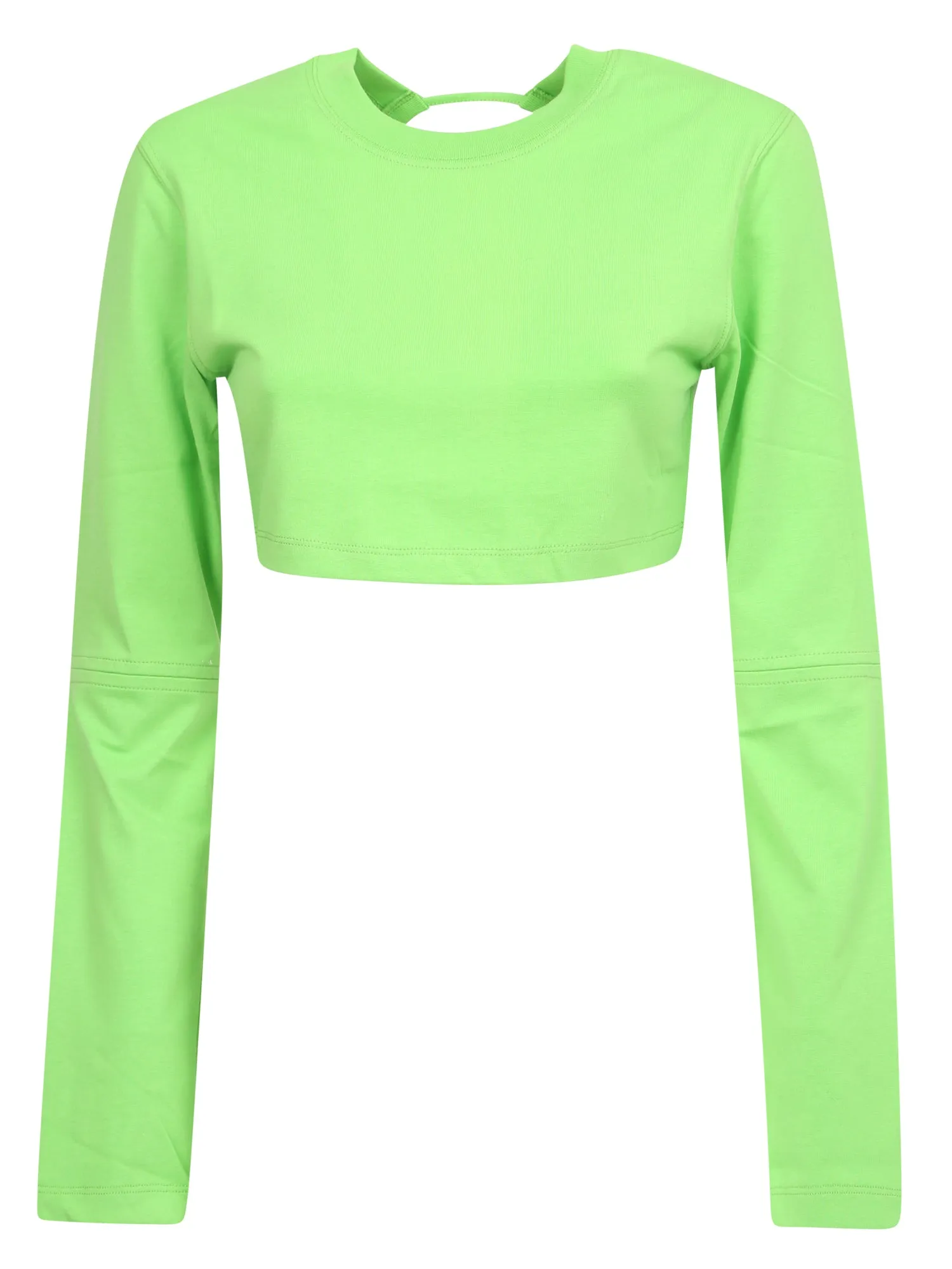 Jacquemus Open Back Cropped T-Shirt