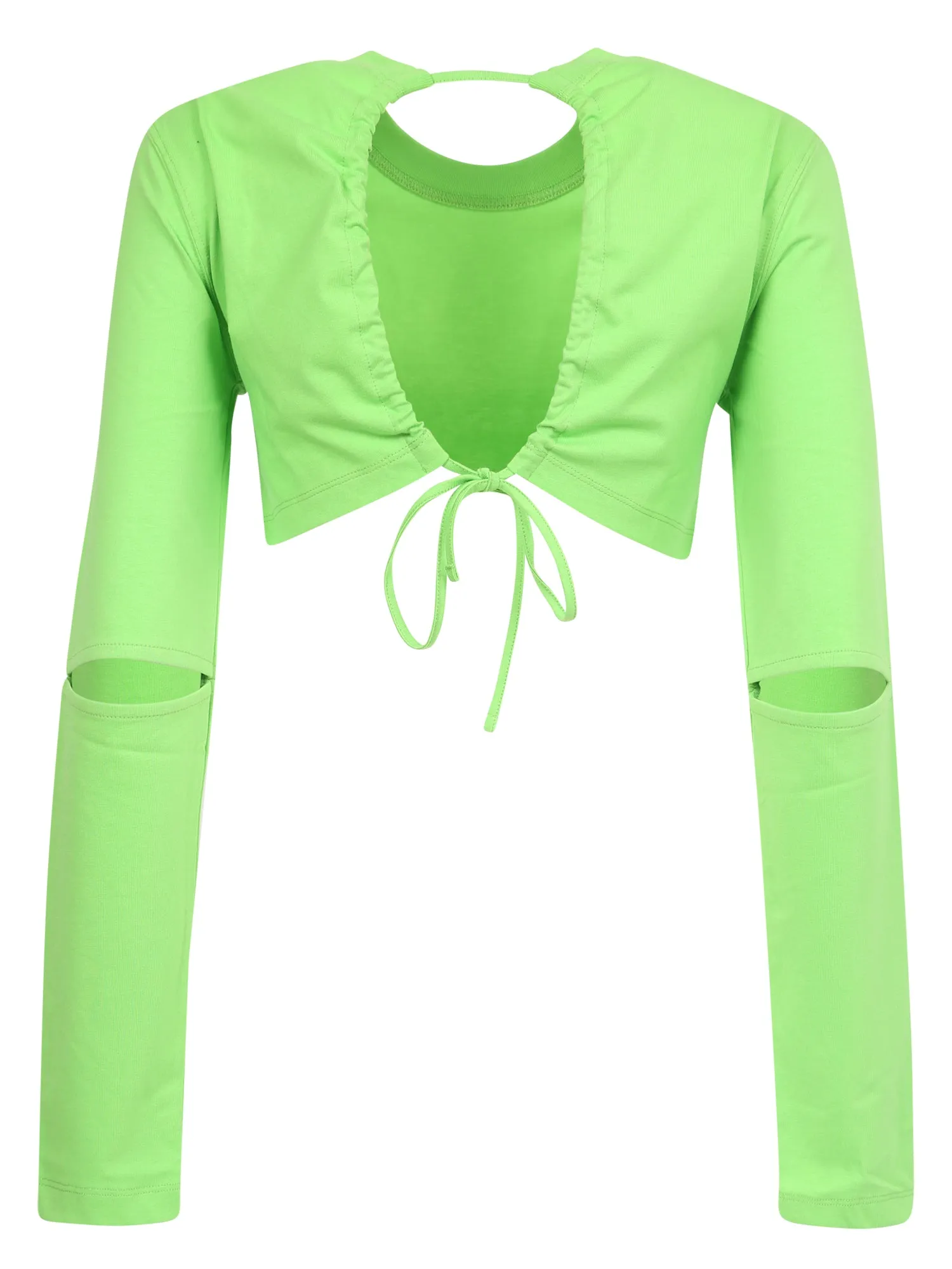 Jacquemus Open Back Cropped T-Shirt