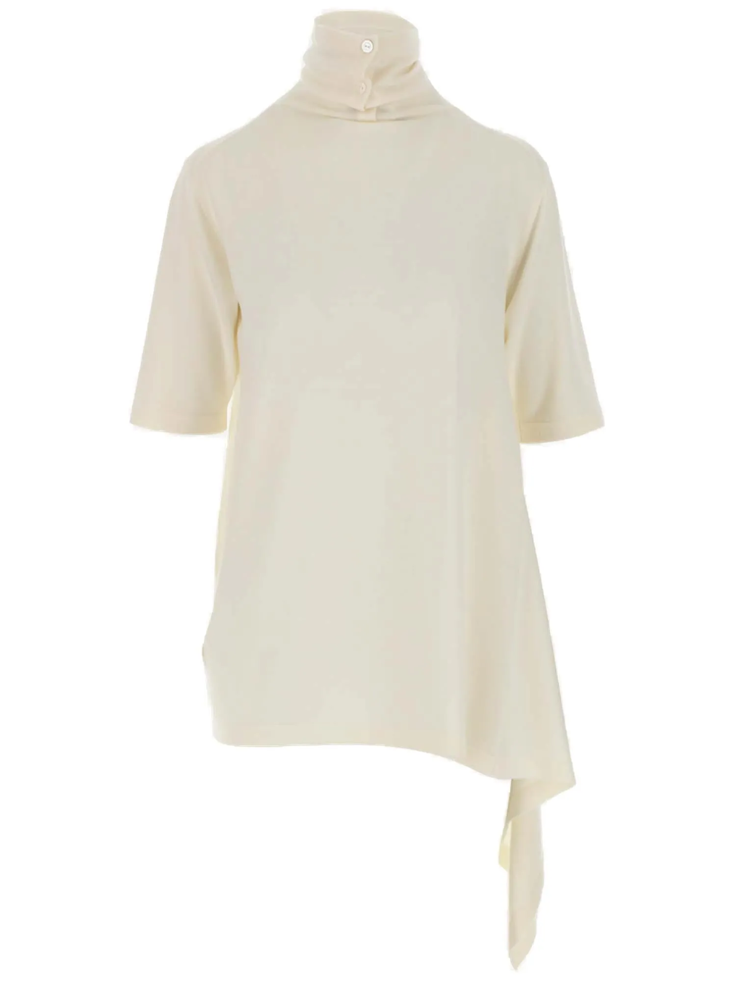 Jil Sander Asymmetric Knitted Top